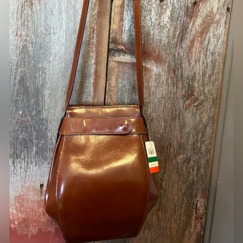 Fabian Beautiful Leather Satchel Made in Italy